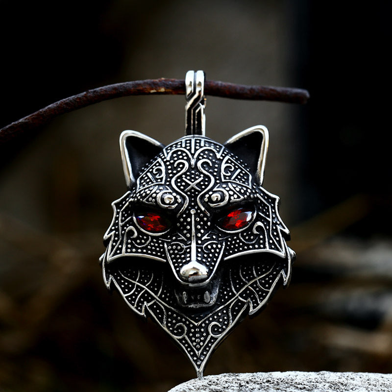 Better To See You With Nordic Wolf Necklace