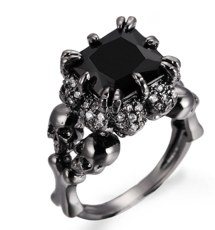 Punk Skull Ring