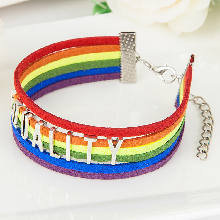 Pride And Equality Braided Bracelets