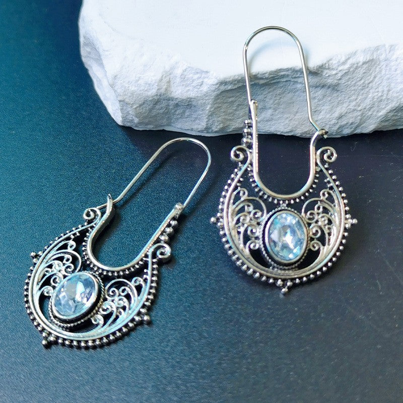 Bohemian Retro Cutout Earrings