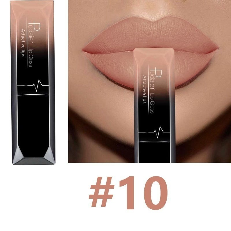 Pudier Liquid Lipstick Matte and Mettalic Matte Lipgloss Shades