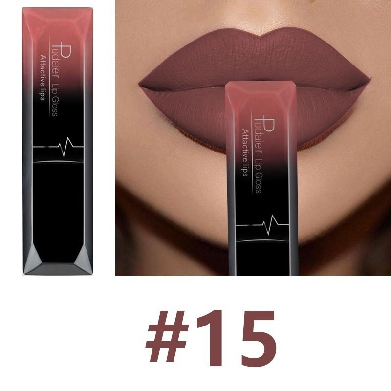 Pudier Liquid Lipstick Matte and Mettalic Matte Lipgloss Shades