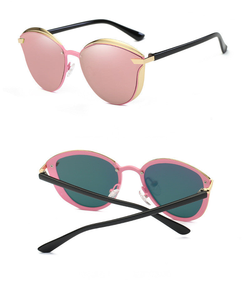 Polarized Retro Mirrored Fashion Sunglasses