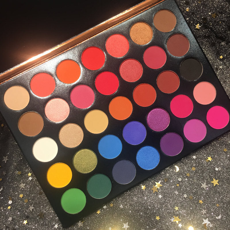 Beauty Glazed 35 Pan Eyeshadow Palette