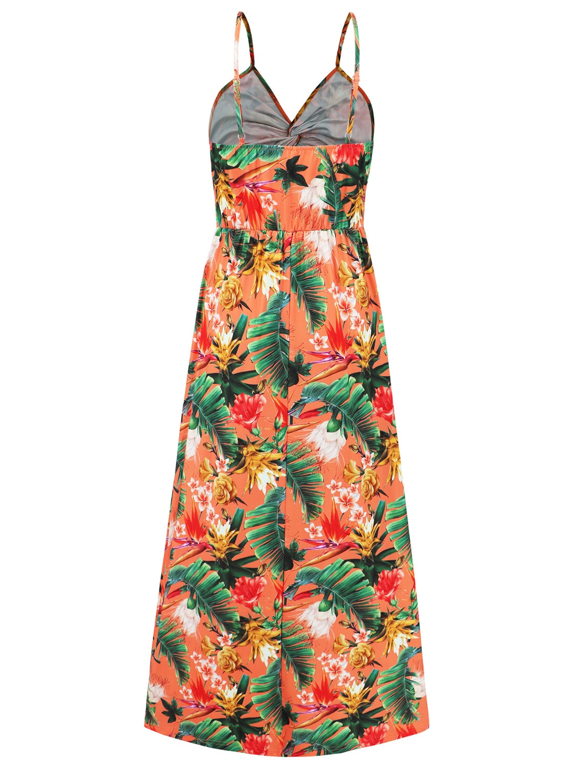 Twisted Printed V-Neck Cami Dress In Multiple Print Styles