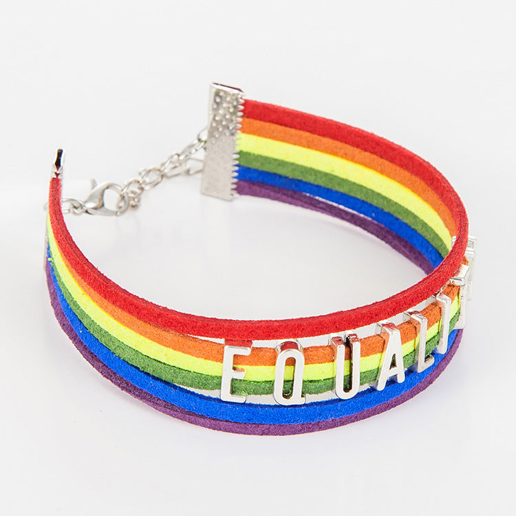 Pride And Equality Braided Bracelets