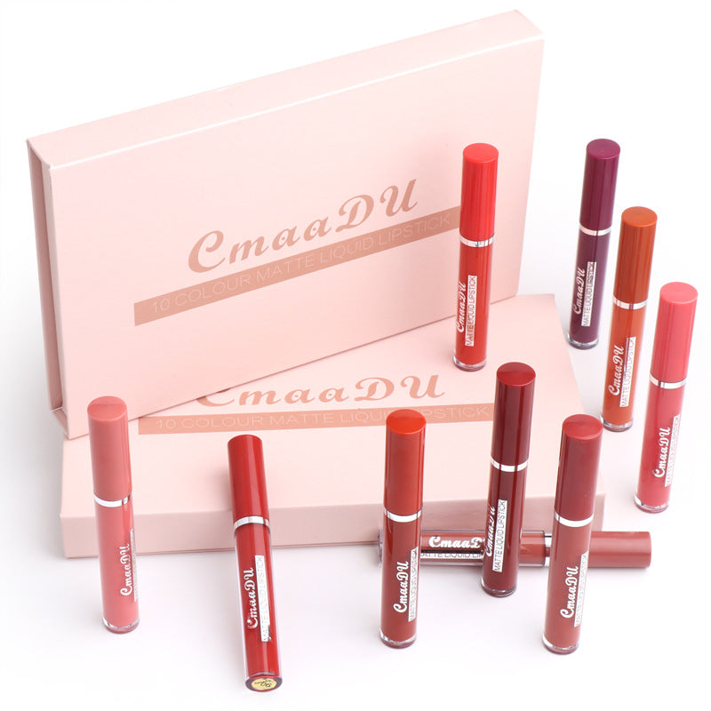 Women's Waterproof Matte Lipstick Liquid Lipstick Set