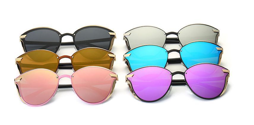 Polarized Retro Mirrored Fashion Sunglasses