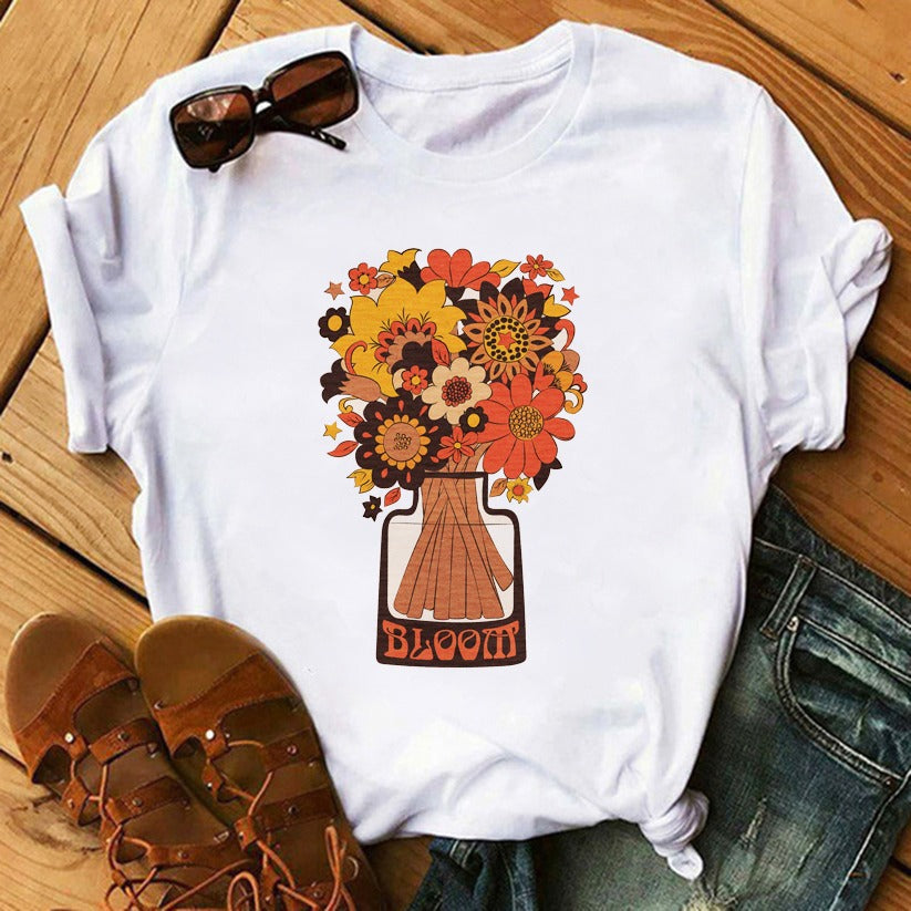 Let’s Take A Trip Retro 90’s Fashion Graphic Printed Tee