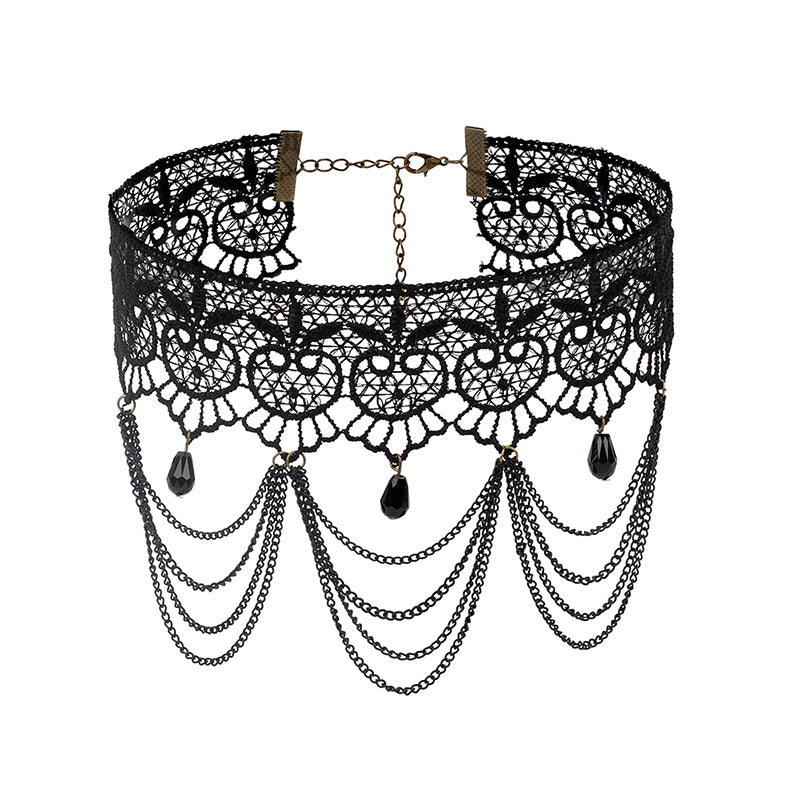 Gothic Lace Necklace Multiple Styles