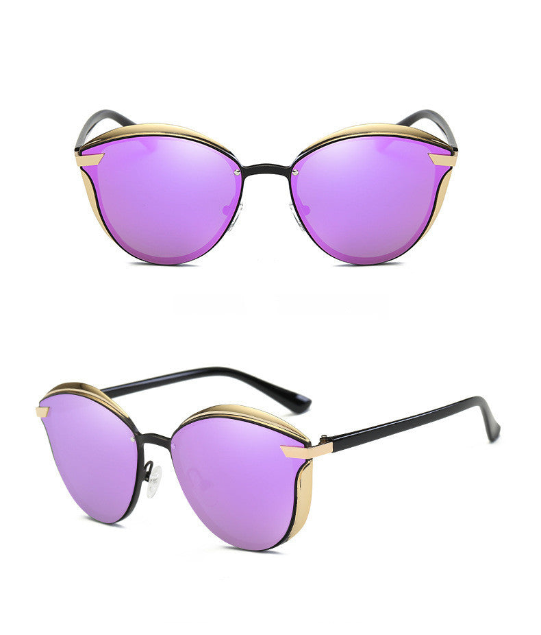 Polarized Retro Mirrored Fashion Sunglasses