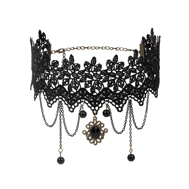 Gothic Lace Necklace Multiple Styles