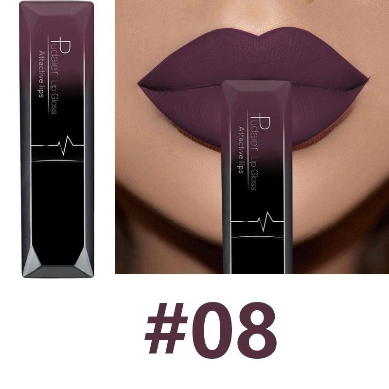 Pudier Liquid Lipstick Matte and Mettalic Matte Lipgloss Shades