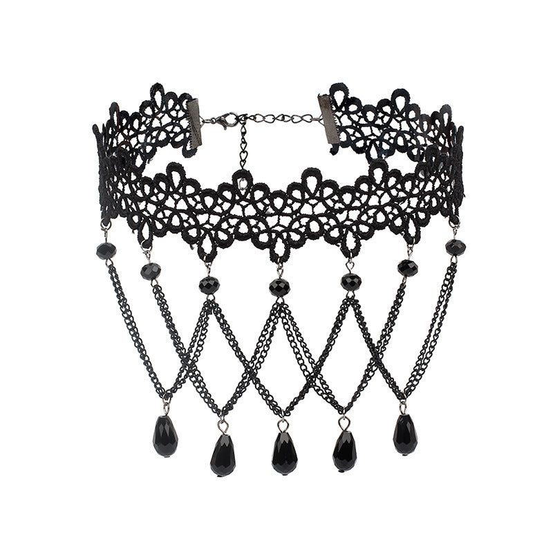 Gothic Lace Necklace Multiple Styles