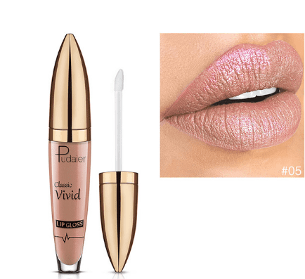 Pudaier matte pearlescent non-stick diamond lip gloss