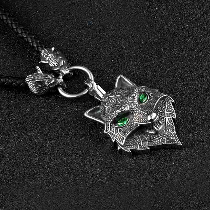 Better To See You With Nordic Wolf Necklace