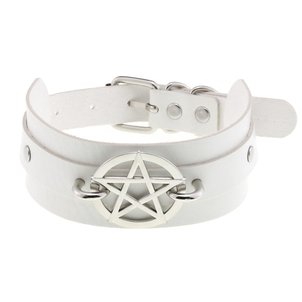 Sexy Pentagram Necklace Choker