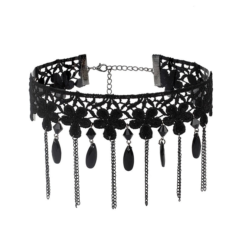 Gothic Lace Necklace Multiple Styles