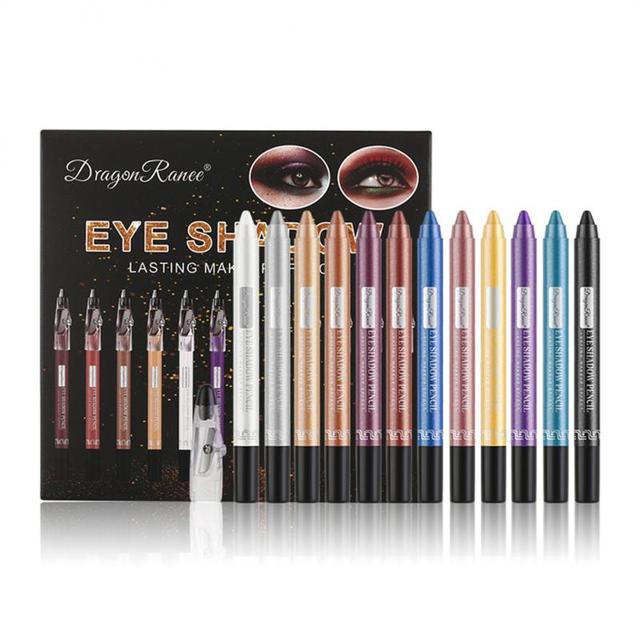 12 Colors Versatile Eye Pencil Set