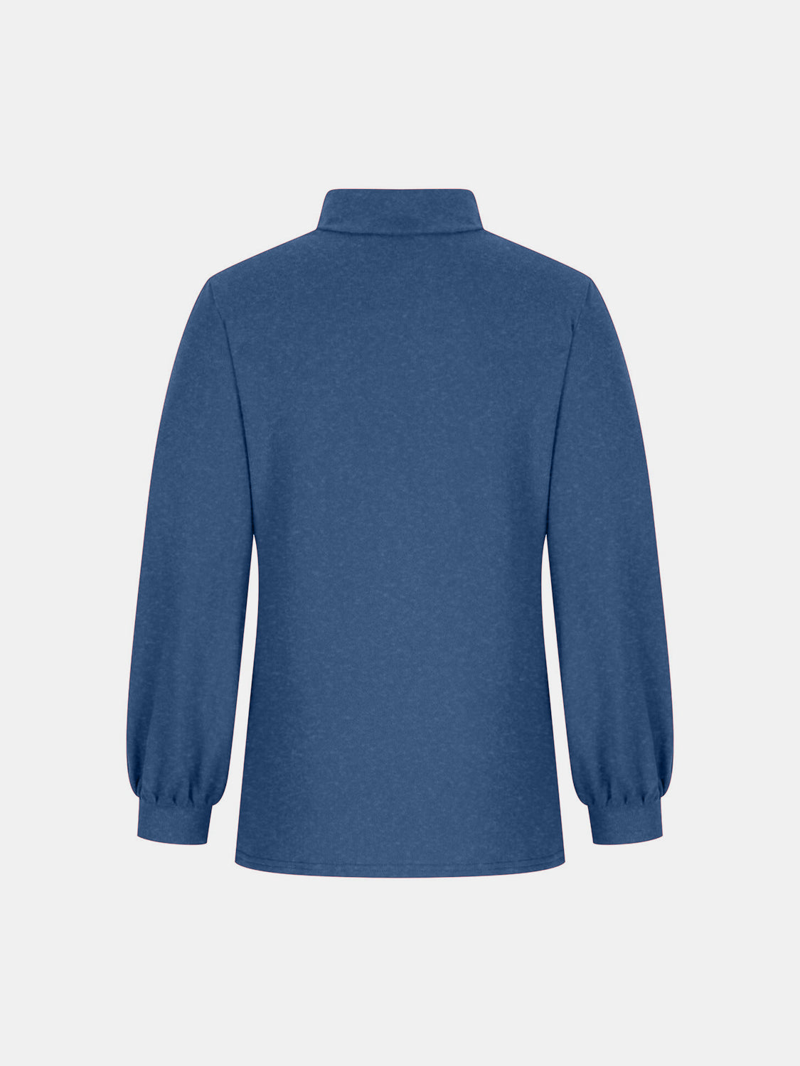 Full Size Mock Neck Long Sleeve T-Shirt