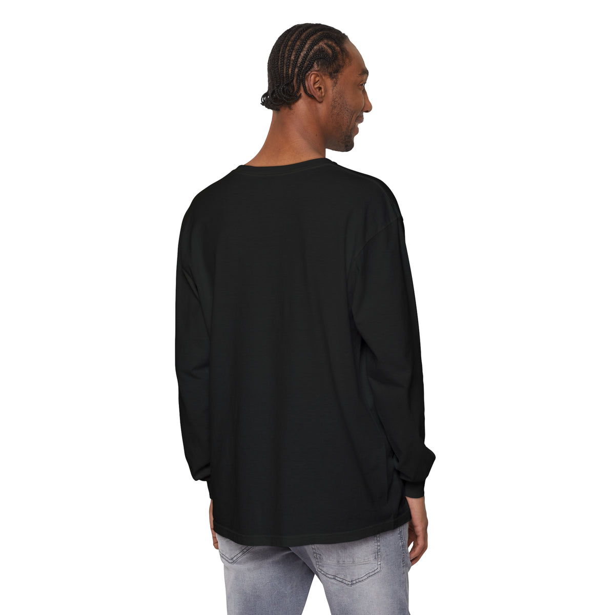 Night Melodies Unisex Garment-dyed Long Sleeve T-Shirt