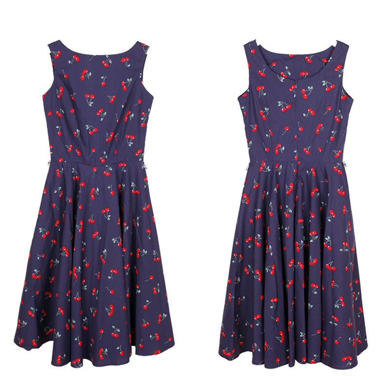 Cherry Bomb Retro Swing Party Dress