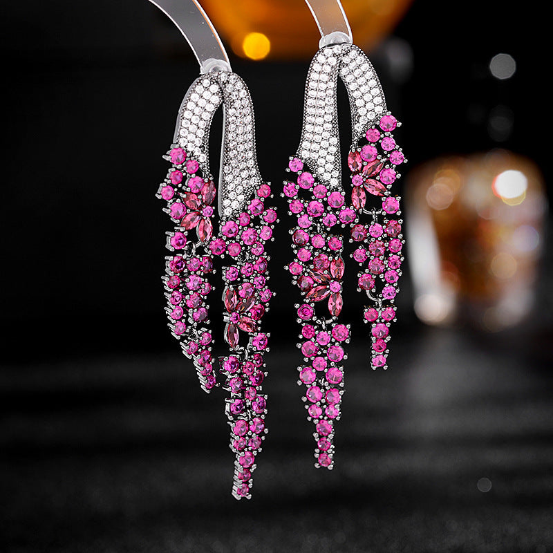 French Elegant Long Earrings