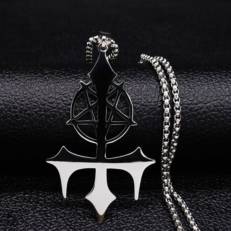 Five-pointed Symbol Fashion Gothic Necklace