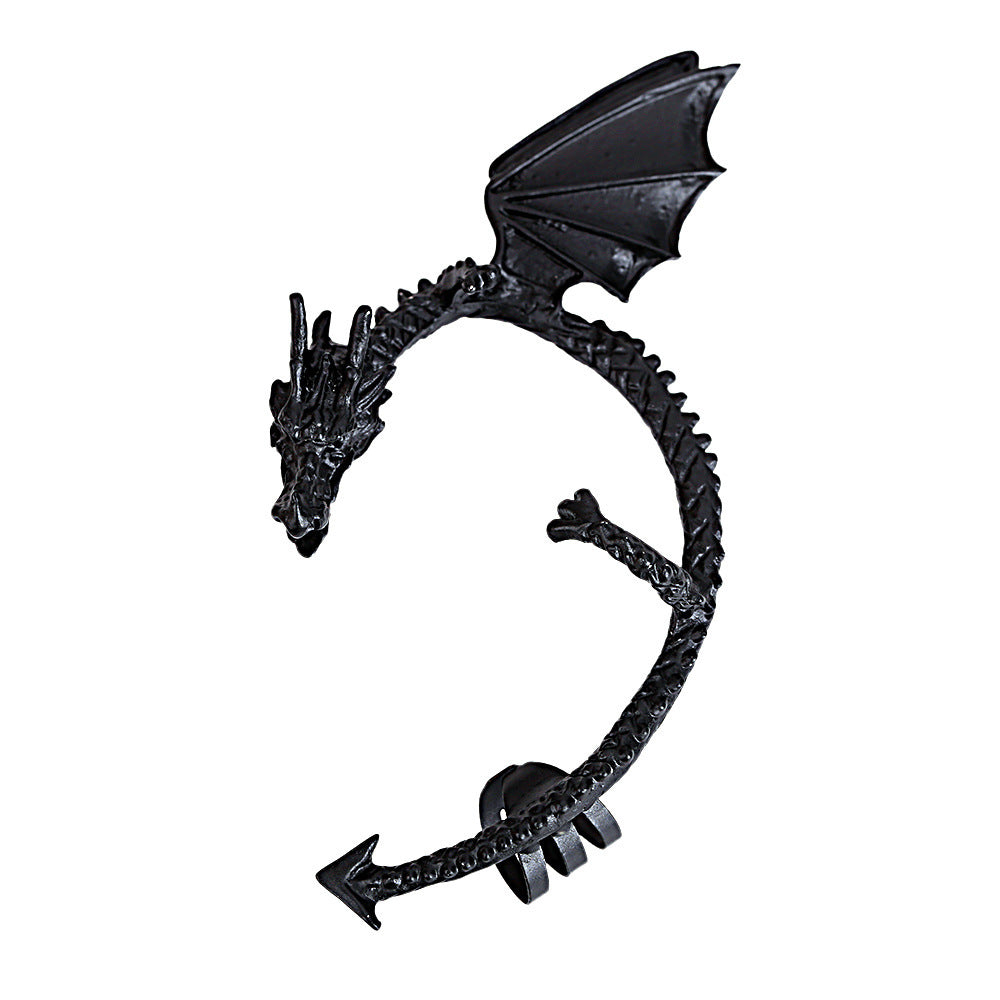 Accessories Goth Punk Dragon Without Pierced Ears