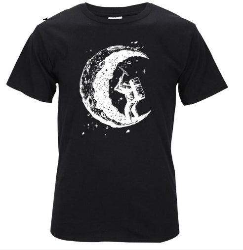 Digging The Moon Print