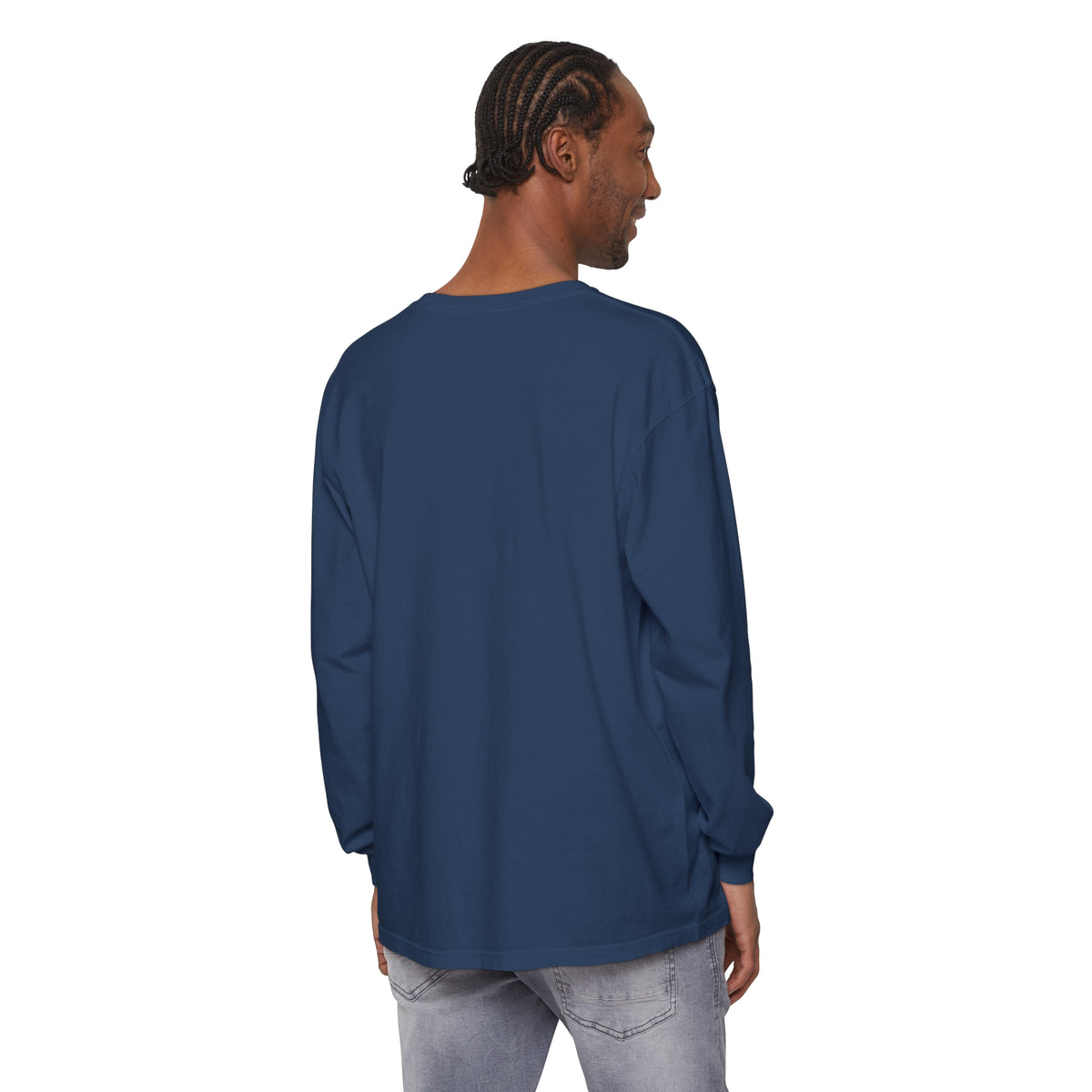 Night Melodies Unisex Garment-dyed Long Sleeve T-Shirt