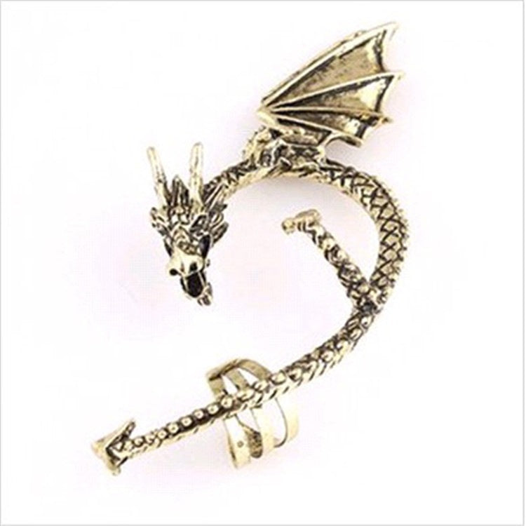 Accessories Goth Punk Dragon Without Pierced Ears