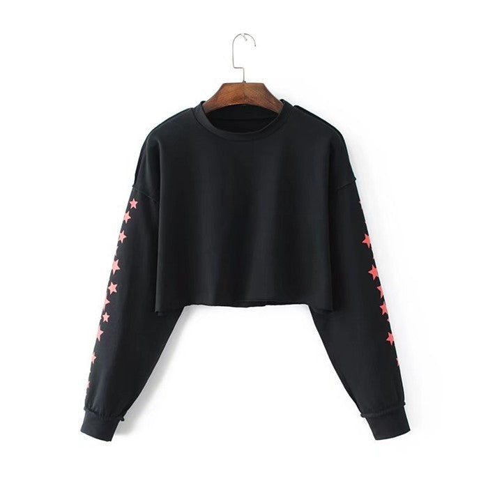 Women's Street Stars Print Ladies Crop