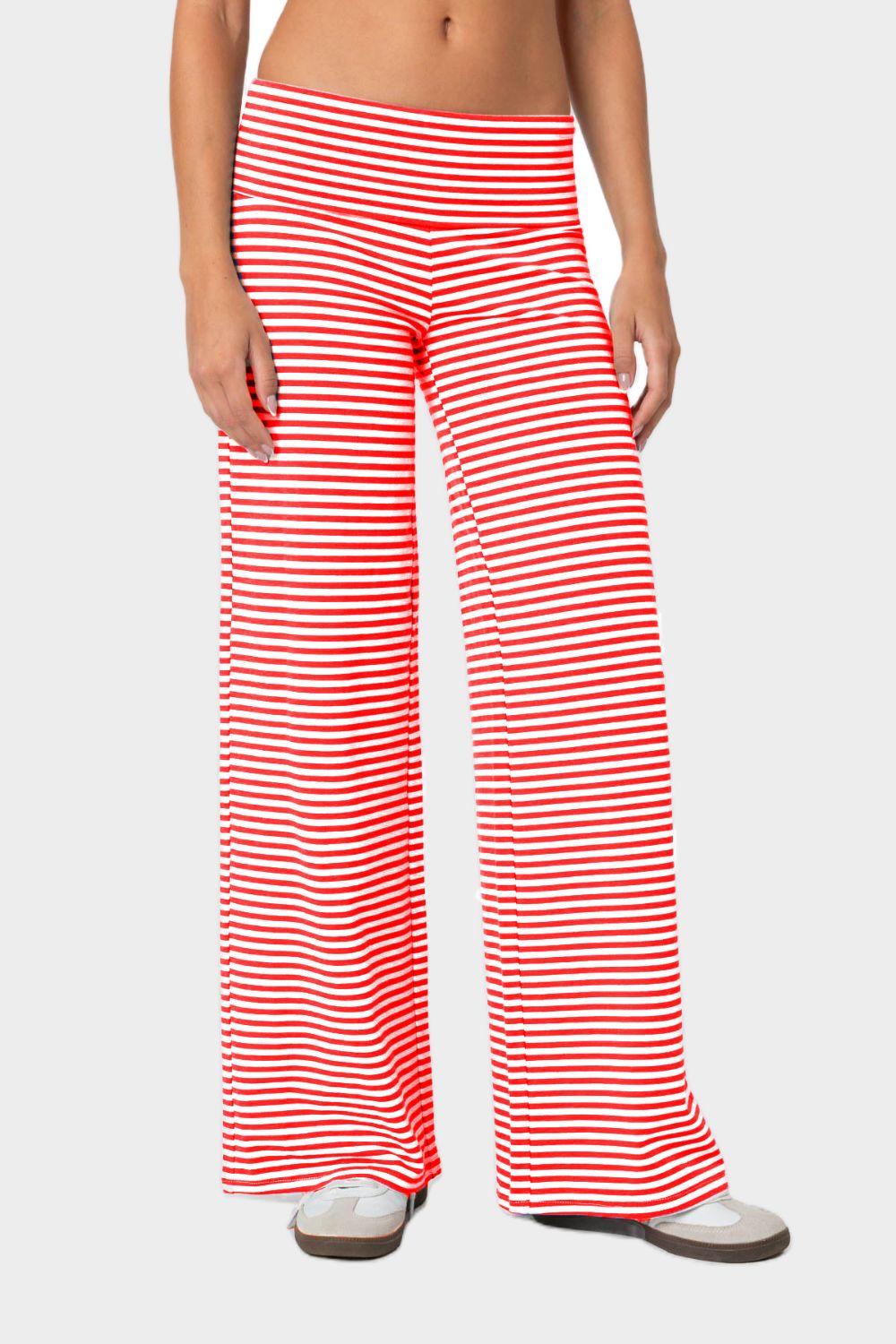 Striped Wide Leg Pants