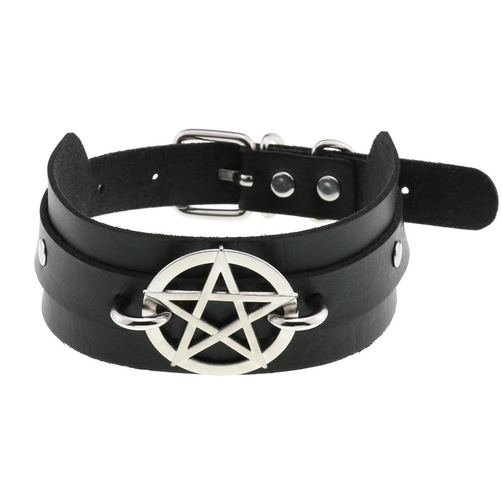 Sexy Pentagram Necklace Choker