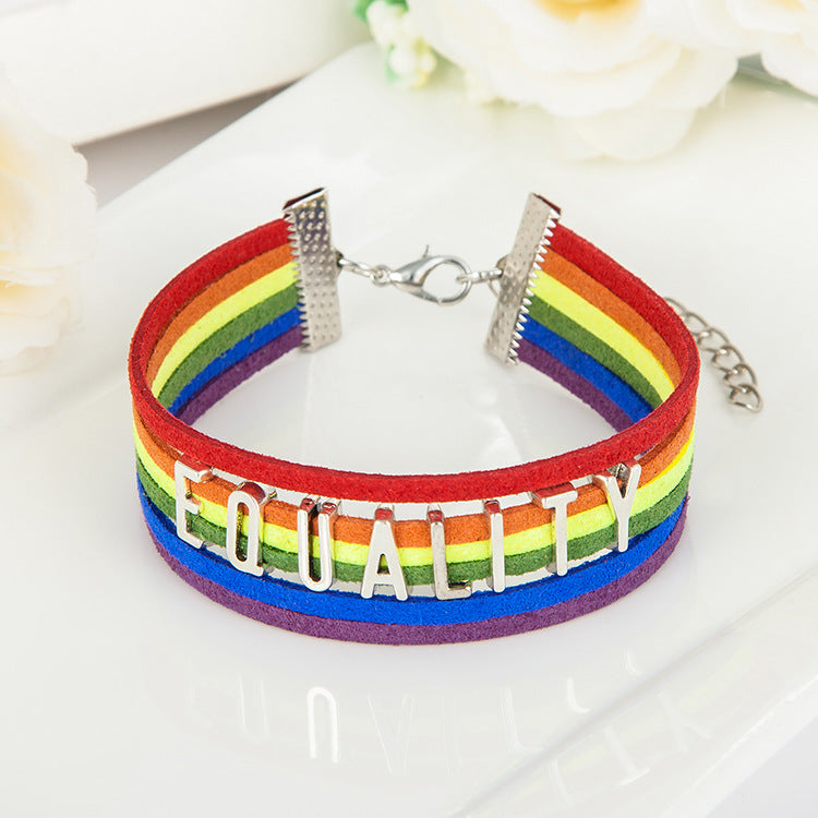 Pride And Equality Braided Bracelets