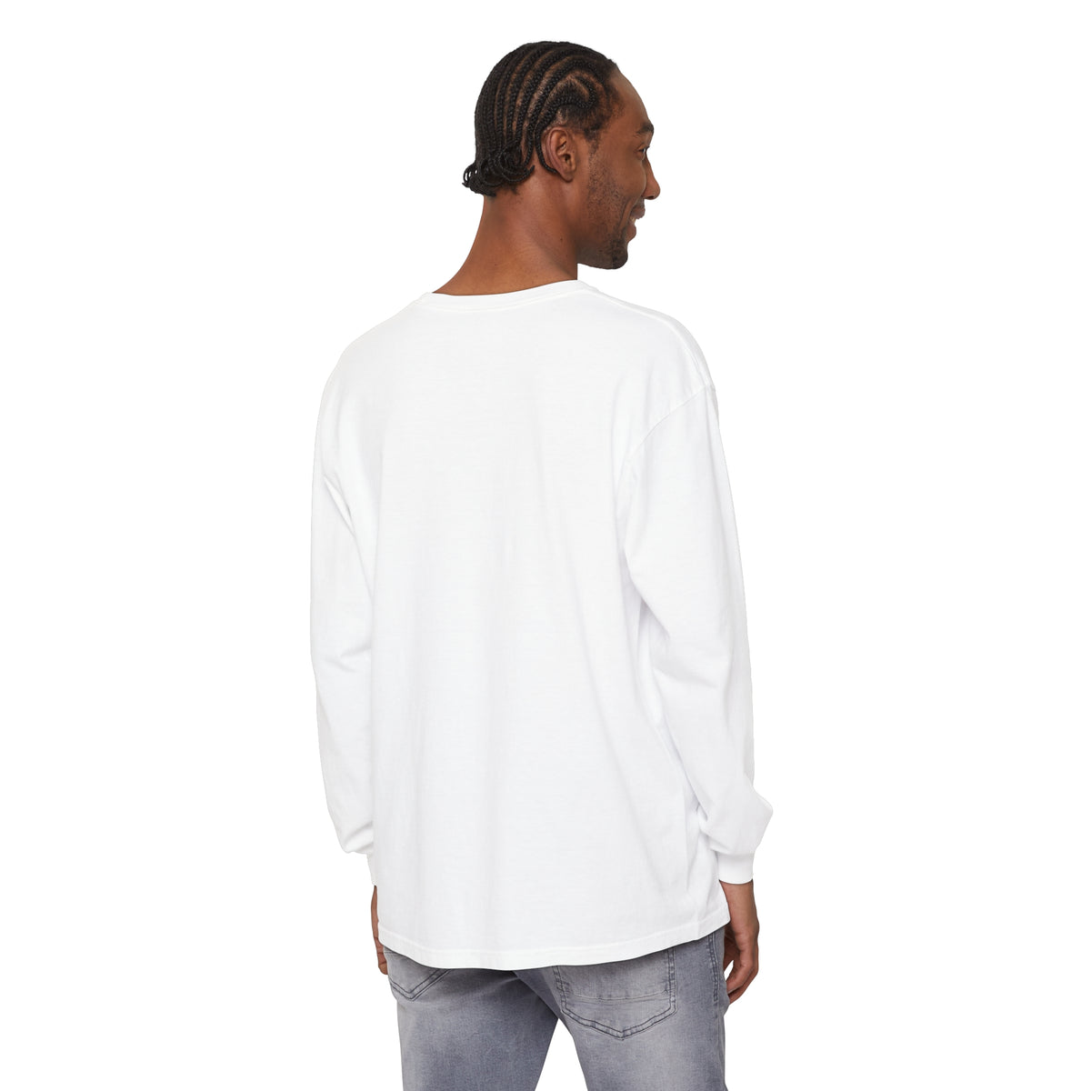 Night Melodies Unisex Garment-dyed Long Sleeve T-Shirt