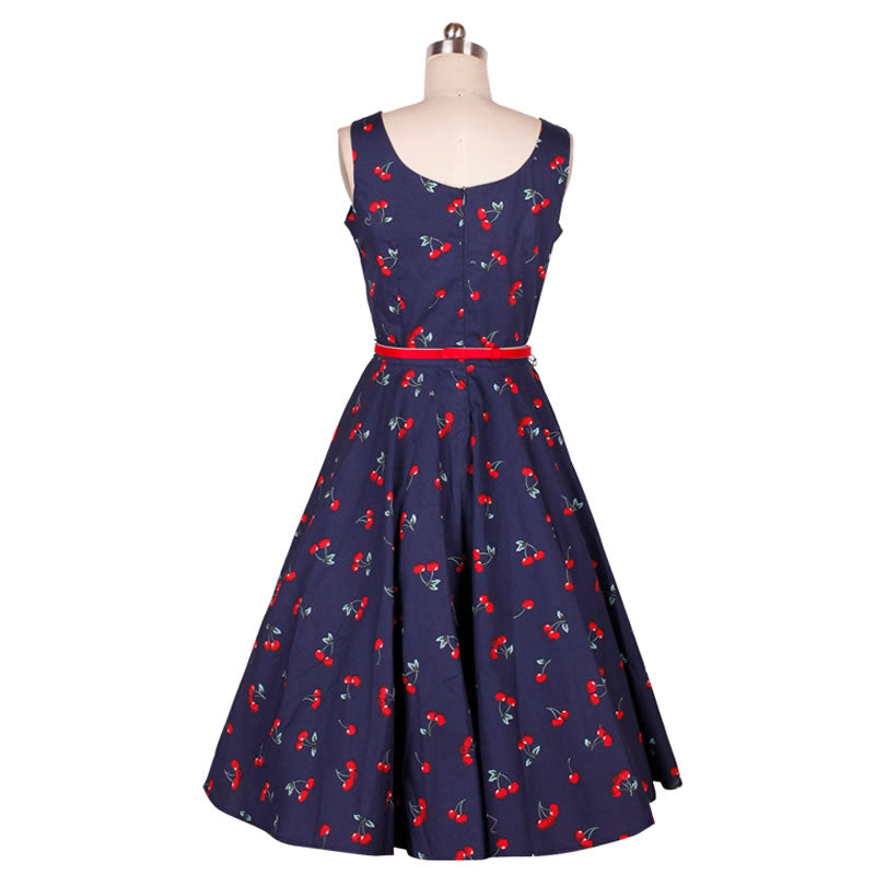 Cherry Bomb Retro Swing Party Dress