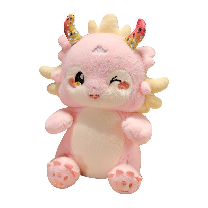 Cute Cartoon Dopamine Dragon Plushie Doll