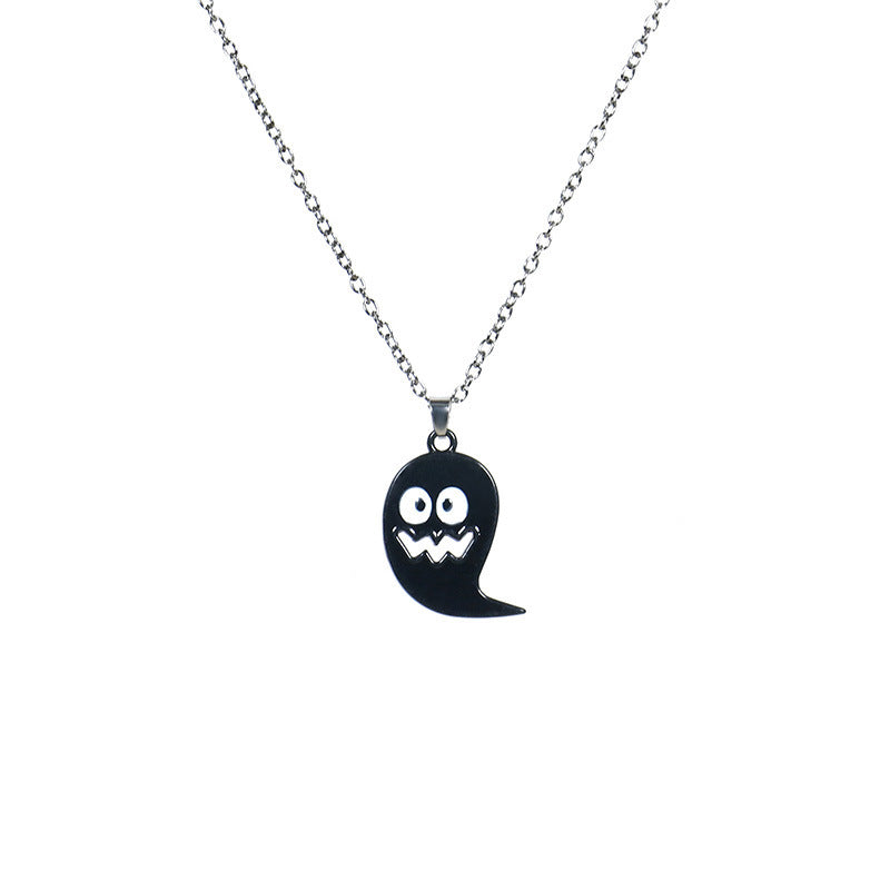 Spooky Halloween Costume Jewelry Long Necklace