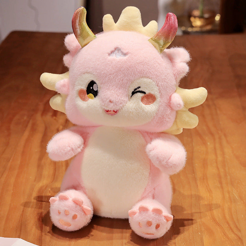 Cute Cartoon Dopamine Dragon Plushie Doll