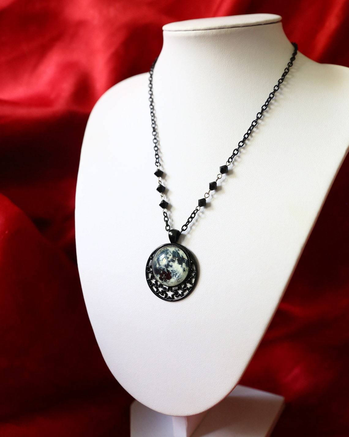 Fashion Personality Moon Gothic Jewelry Necklace