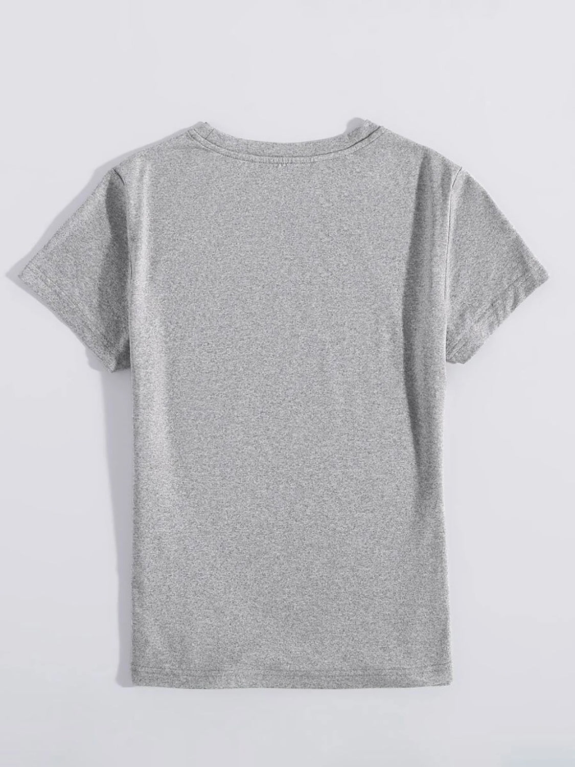 Graphic Round Neck Short Sleeve T-Shirt