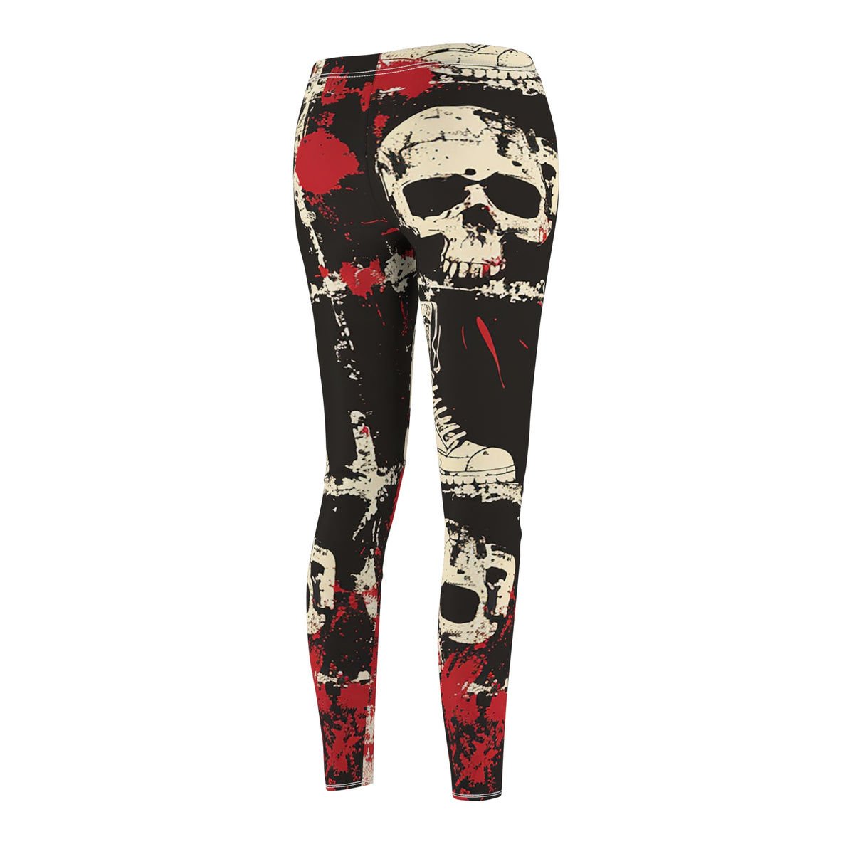 Punk Prints Two | Goth Unicorn Originals | Women's Cut & Sew Casual Leggings (AOP)