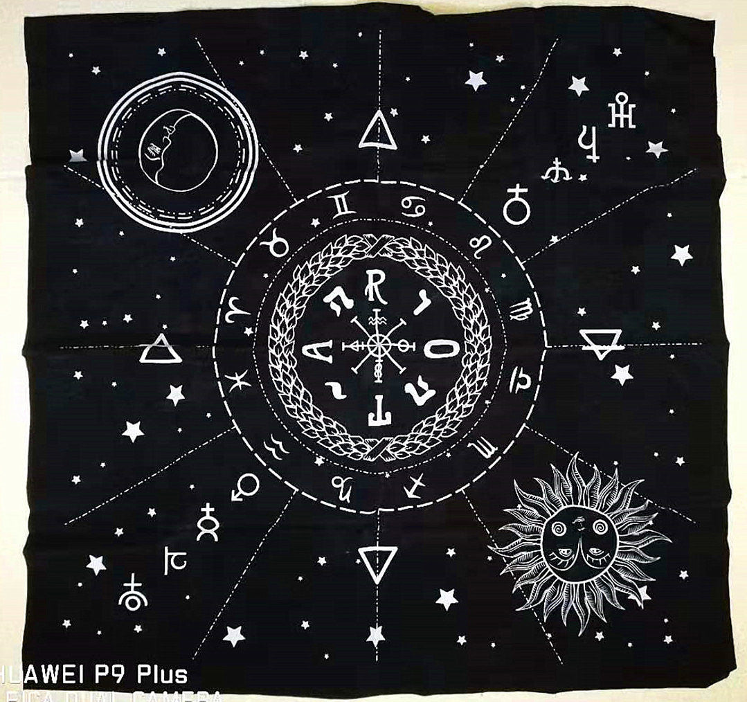 Tarot Divination Altar Tablecloth Selection