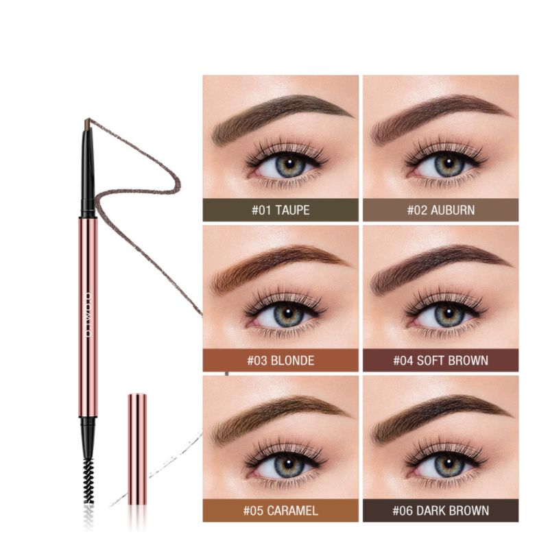 O.Two.O Eyebrow Pencil Dual End Brush and Pencil