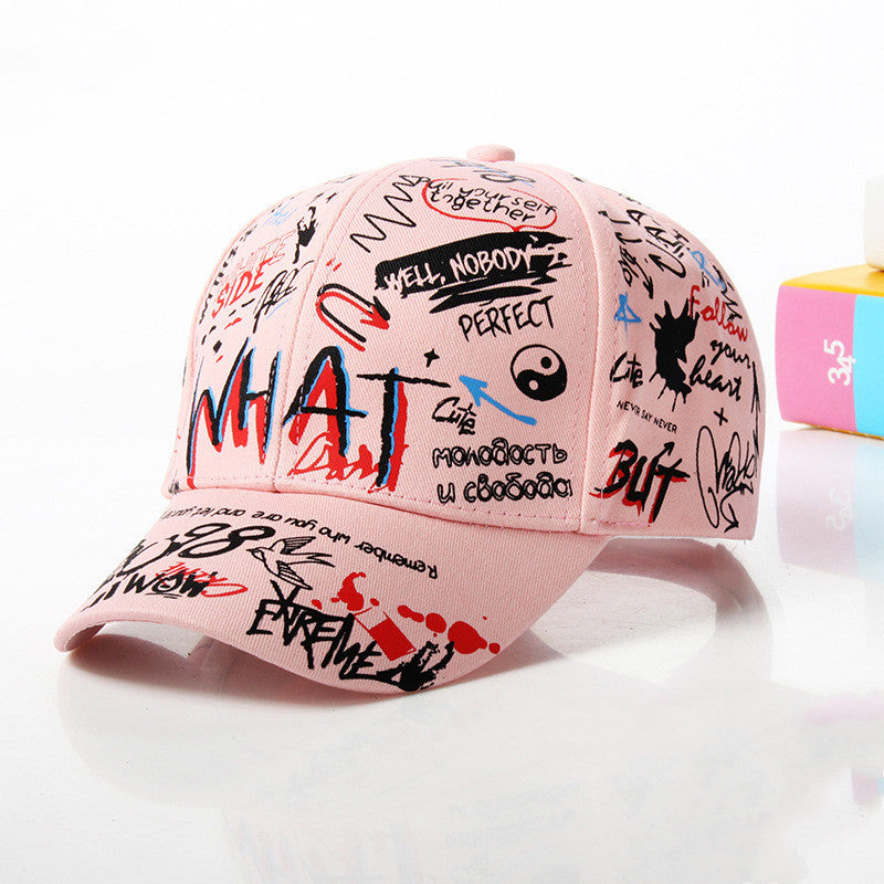 WHAT Graffiti Cap Hip Hop Streetwear Style Fashion Hat