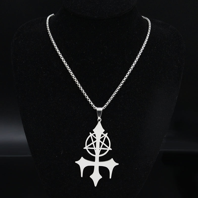 Five-pointed Symbol Fashion Gothic Necklace