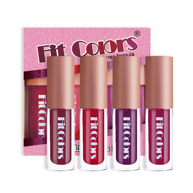 Fit Colors Metallic Non-stick Pearlescent Diamond Sheen Liquid Lipstick