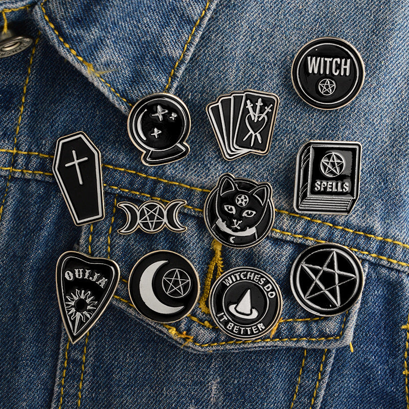 Dark Series Enamel Pins